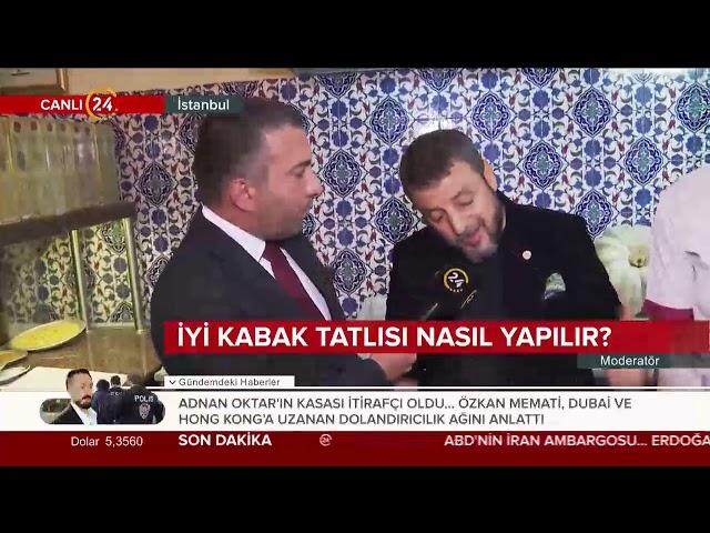 Kabak tatlısının püf noktaları neler? Yavuz Oymak araştırdı