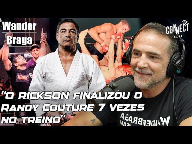 OS TREINOS COM RICKSON GRACIE O CONTRATO COM O UFC E O INÍCIO NO VALE-TUDO - WANDER BRAGA