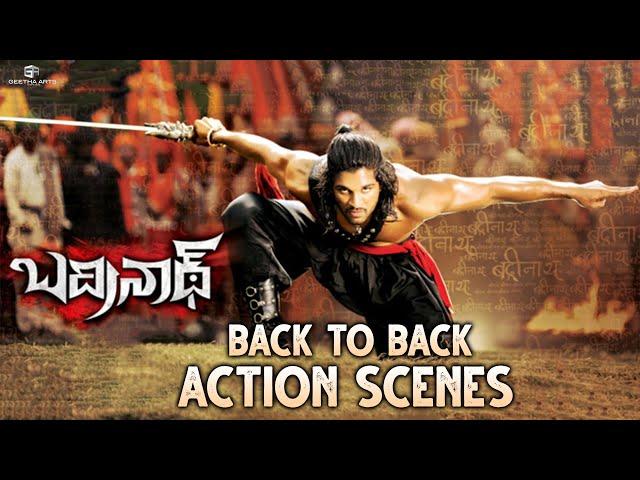 Badrinath Action Scenes | Back To Back | Allu Arjun, Tamannaah | VV Vinayak | MM Keeravani