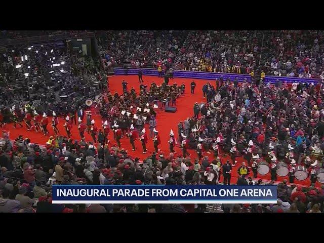 FULL PARADE: Trump's inaugural parade from Capital One Arena