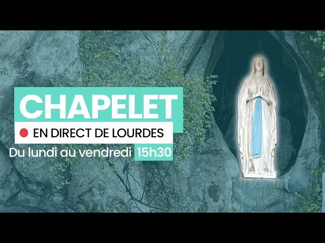 Prière du Chapelet à Lourdes - 18 juin 2024