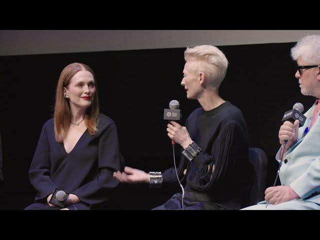 Tilda Swinton, Julianne Moore, Pedro Almodóvar, and John Turturro on The Room Next Door | NYFF62