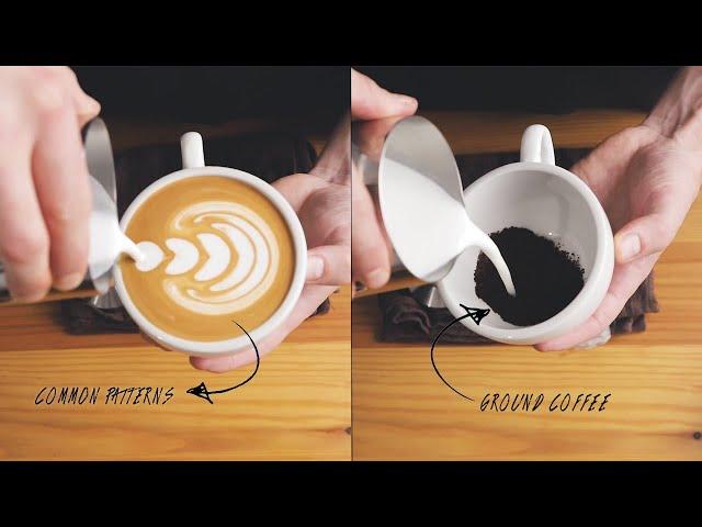 Barista Training # 4  -  Common Latte Art Patterns