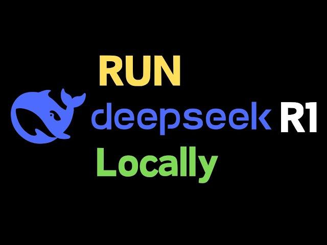 Run Deepseek R1 OFFLINE on your computer.