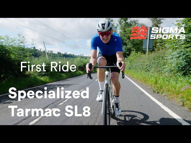 Matt Stephens rides the Specialized Tarmac SL8 Road Bike | Sigma Sports