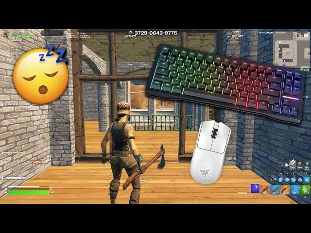 Wooting 80 HE Fortnite Keyboard and Mouse Sounds ASMR 4K 360 FPS