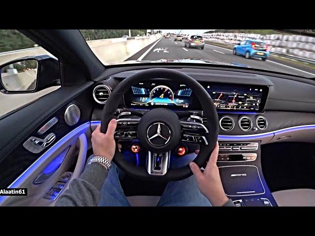 THE MERCEDES AMG E63 S 2024 TEST DRIVE BY ALAATIN61