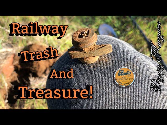 Metal detecting Railway ruins