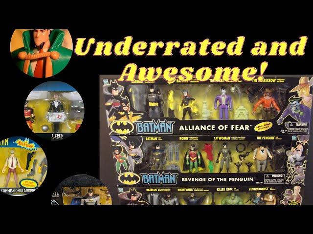 The Importance of the Kenner/Hasbro Batman the Animated Series 4 Packs! Gordon Alfred Figures Four