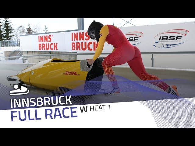 Innsbruck #3 | Women's Monobob World Series Heat 1 | IBSF Official