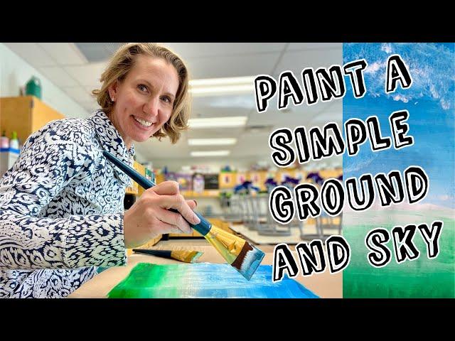 A Classroom-Friendly Approach to Painting Beautiful Landscapes