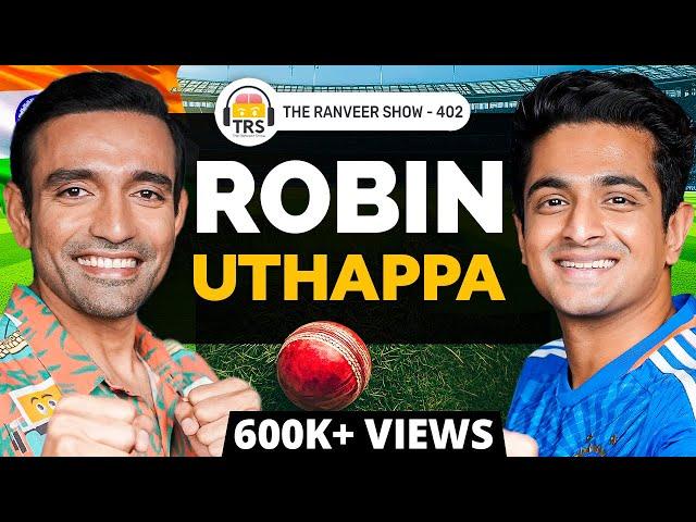 Robin Uthappa: Cricketer's Minds & Lifestyle, Training, Early Days, Commentary& IPL Stories | TRS