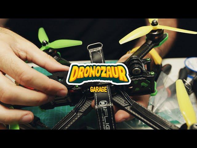 Dronozaur Garage - Building FPV Drone 5'' Frog