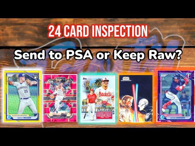 24 Card Inspection : Send to PSA or Keep it Raw? Slabs, Star Wars, Sports and a Lickitung