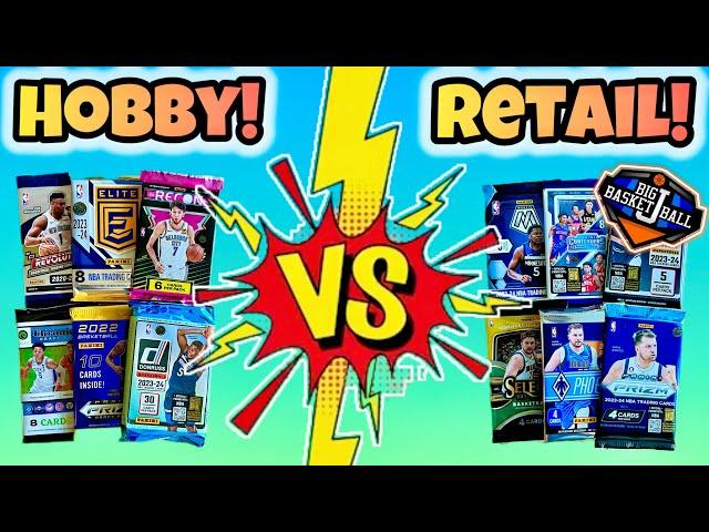 *HOBBY vs RETAIL!* Ripping 30 Basketball Packs  Multiple Wemby + STAINED GLASS & PRIZM BLACK GOLD!