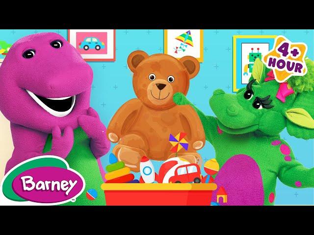 Thankful for Friendship | Thanksgiving for Kids | NEW COMPILATION | Barney the Dinosaur