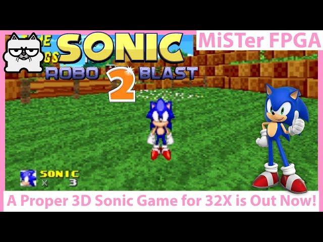 A NEW 3D Sonic Game for Sega 32X! Sonic Robo Blast 2!