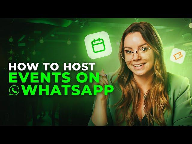 How to Host Events on WhatsApp