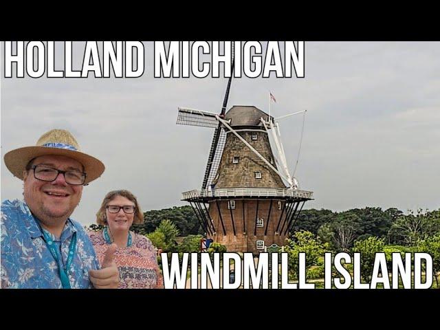 Holland Michigan Windmill Island Gardens / Our first time in a Windmill / Shopping 2024