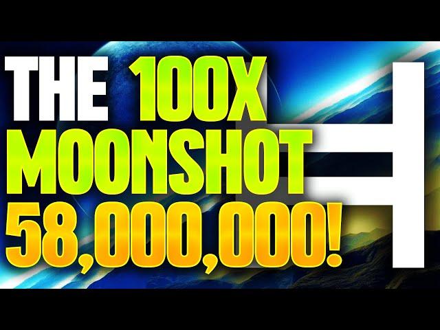 HEDERA HBARTHE 100X MOONSHOTOVER 58,000,000 THIS IS CRAZY!HEDERA HASHGRAPH NEWS TODAY