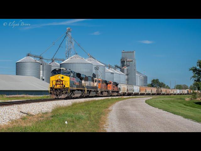 HD: Railfanning the Iowa Interstate Railroad across Iowa September 3, 2024