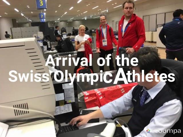 Swiss Olympic Team at the Winter Olympics in Pyeongchang
