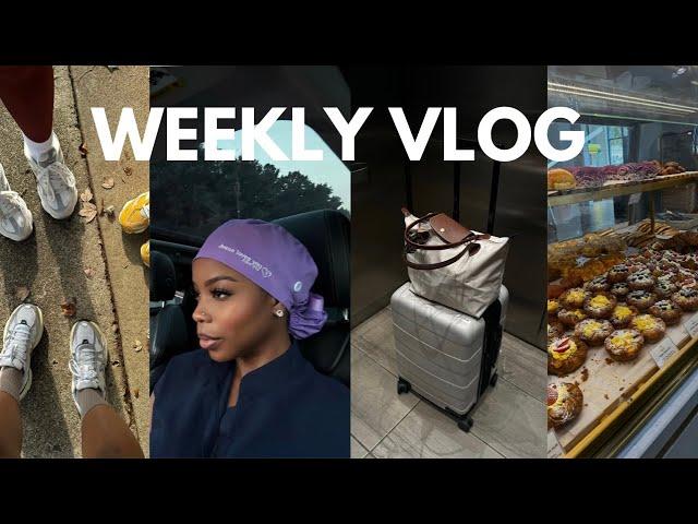 VLOG: REUNITED WITH MY GIRLS, DAY IN THE LIFE OF A TRAVEL HYGIENIST, WEEKEND TRIP AND VIBES