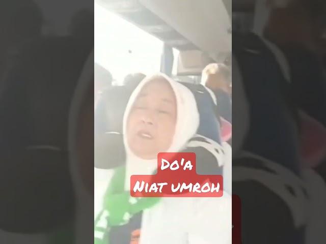 do'a niat umroh #viral #umroh #raudhah #talbiyah