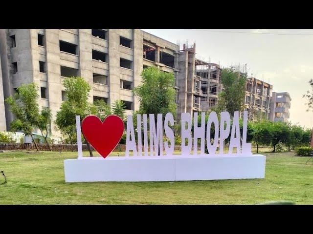 aiims bhopal campus tour|| aiims bhopal drone view||• #neet2024 #neet2025 aiims bhopal status