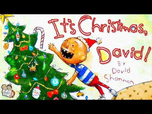 IT'S CHRISTMAS, DAVID! KIDS BOOKS READ ALOUD |  CHRISTMAS BEDTIME STORY | BY DAVID SHANNON