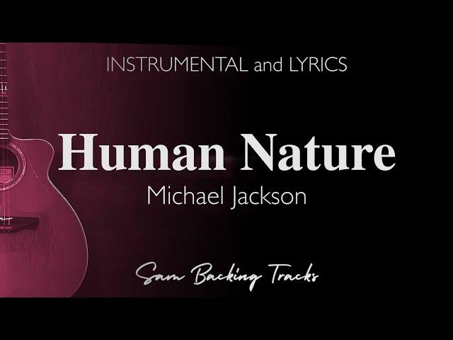 Human Nature  - Michael Jackson (Acoustic Karaoke)