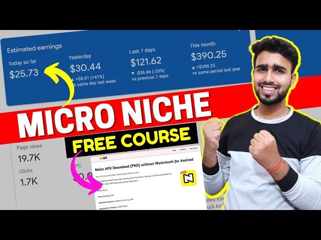 How to Create Micro Niche Blog & Website Full Course: Micro Niche Free Course in Hindi