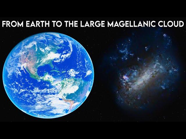 Traveling from Earth to the Large Magellanic Cloud, Our Nearest Galactic Neighbor – Space Engine