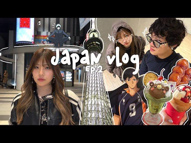 japan vlogྀི ₊ ⊹ anime, akihabara, harajuku, shibuya, skytree, jjk, matcha [EP.2]