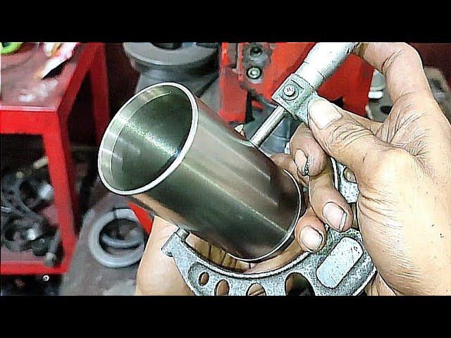 install the liner without lathe, you will be smarter than others | yamaha mio J