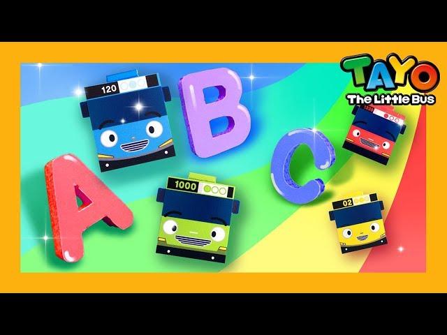 Learn ABC l Alphabet Song l Miss Polly had a Dolly l Car songs l Tayo the Little Bus