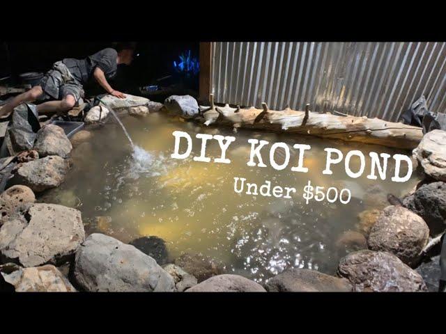 KOI POND BUILD (PT. 1)