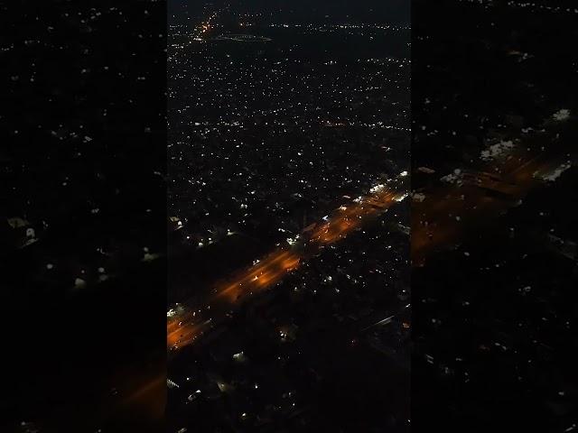 4k drone view Karachi night #pakistan #vlog #travel #tranding