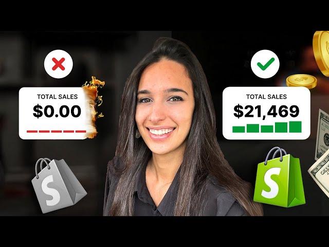 8 Shopify Beginner MISTAKES That DESTROY Results! (And how to fix them)