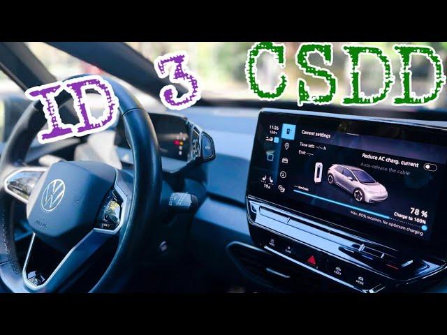 Volkswagen ID3 - CSDD Eksāmenu mašīna