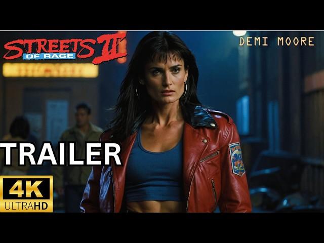 Streets of Rage 2 Trailer - Live Action - Demi Moore, Jason Momoa , Jaden Smith- Ai Concept