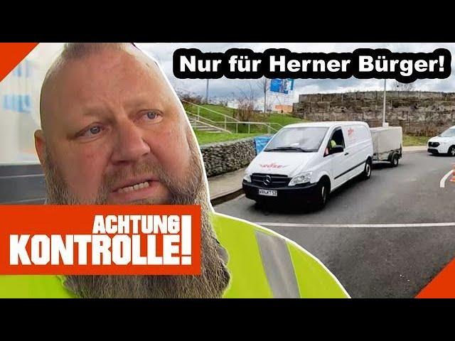 "Ich diskutier darüber nicht!" Hier dürfen nur Herner entsorgen! |2/2| Kabel Eins |Achtung Kontrolle