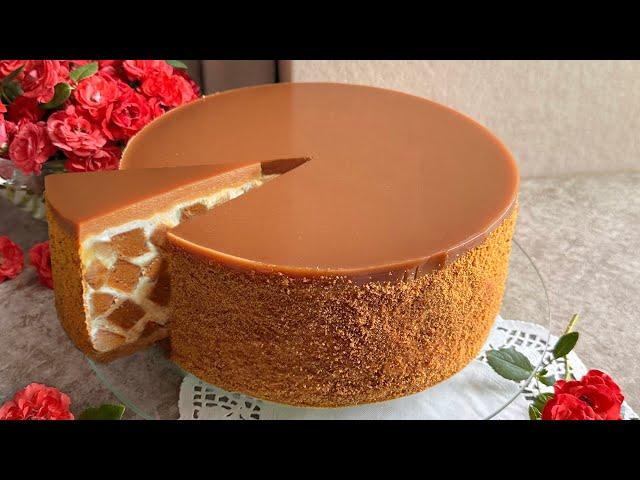 IT IS A MASTERPIECE! Honey cake made from liquid dough