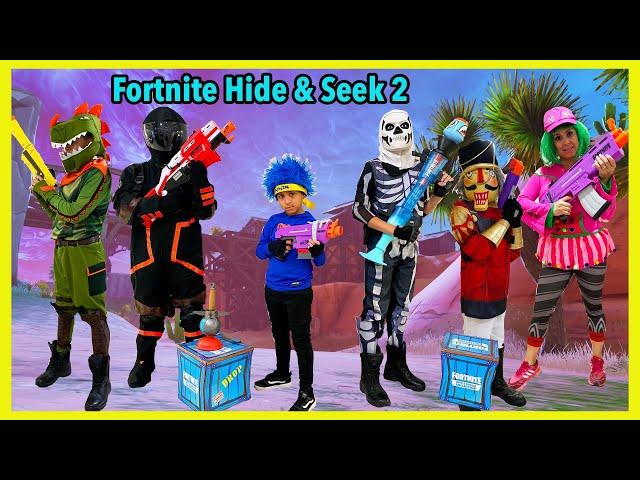 Fortnite Hide & Seek pt. 2 | Fortnite in Real Life | Deion's Playtime