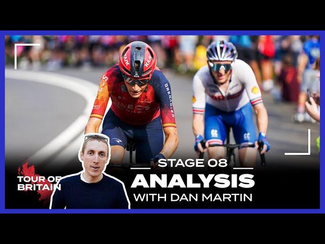 Tour of Britain 2023 | Stage 8 race analysis with Dan Martin