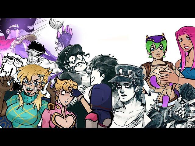 JOJO'S BIZARRE ADVENTURE COMIC COMPILATION NEW(JOJO comic dub)