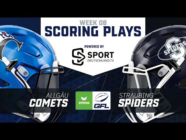 Allgäu Comets vs. Straubing Spiders | Highlights - ERIMA GFL, 8. Spieltag | SDTV Football