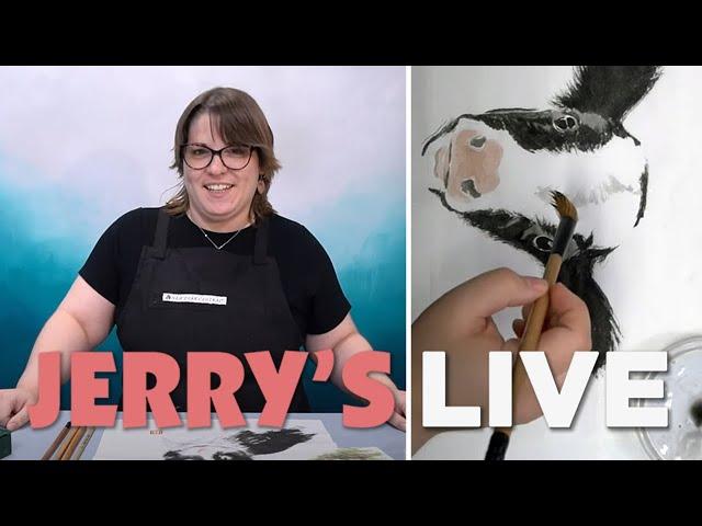 Jerry's LIVE Episode #JL351: Traditional Chinese Ink Painting