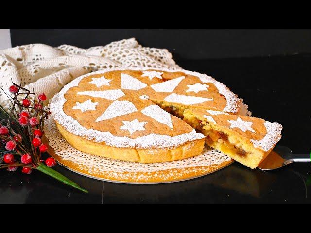 Christmas strudel tart