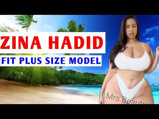 Real Zina Hadid Curvy Plus Size Model Brand Ambassador|Instagram Models| Biography, wiki, lifestyle